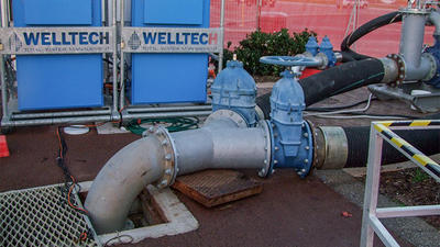 Bypass Pump Operating
